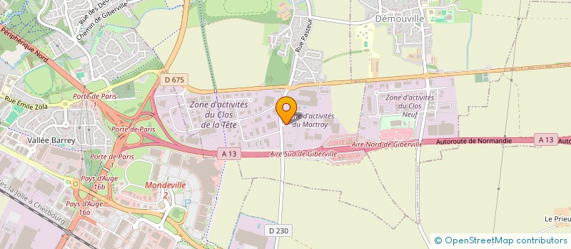 localisation de l'entreprise SCI LA PLANTATION à GIBERVILLE