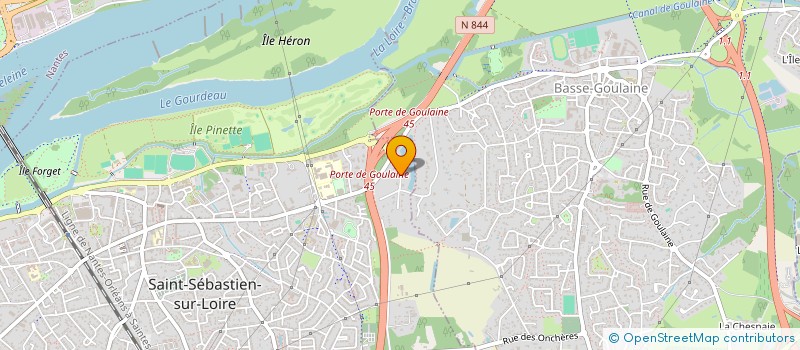 localisation de l'entreprise SCI LA PLEE à SAINT-SEBASTIEN-SUR-LOIRE