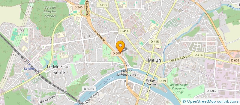 localisation de l'entreprise SCI LA PLEIADE 1 à MELUN