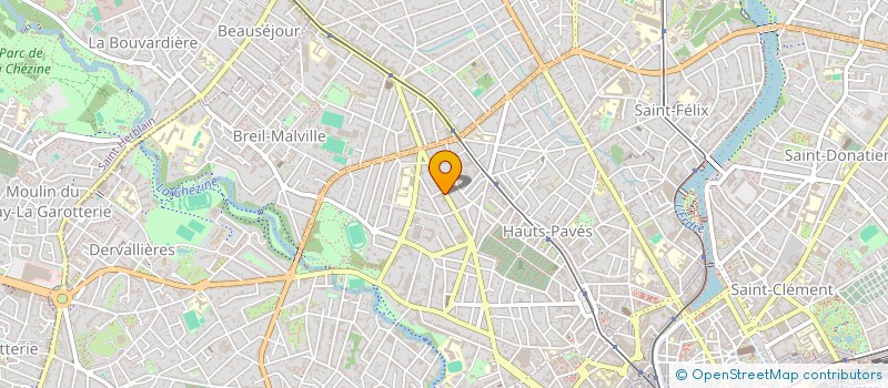 localisation de l'entreprise SCI LA PLEIADE à NANTES