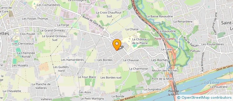 localisation de l'entreprise SCI LA PLEIADE à FONDETTES