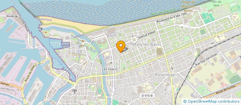 localisation de l'entreprise SCI LA PLUME à DUNKERQUE