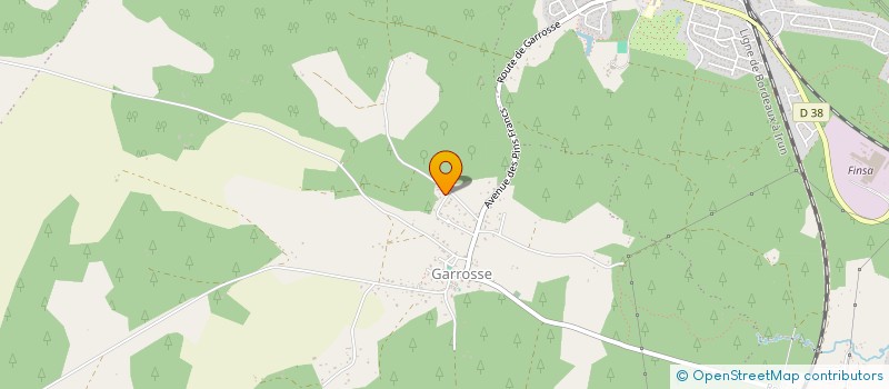 localisation de l'entreprise SCI LA PLUME BLANCHE  MORCENX-LA-NOUVELLE