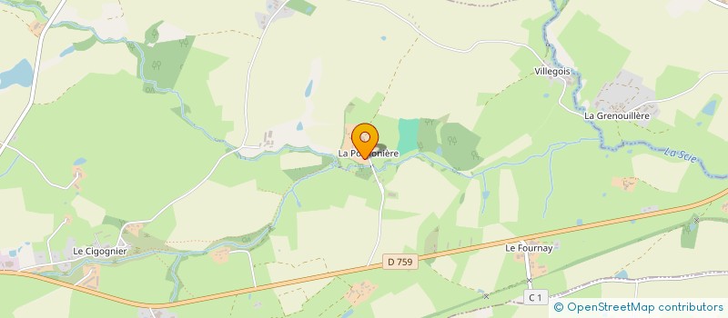 localisation de l'entreprise SCI LA POCHONNIERE  MAULEON