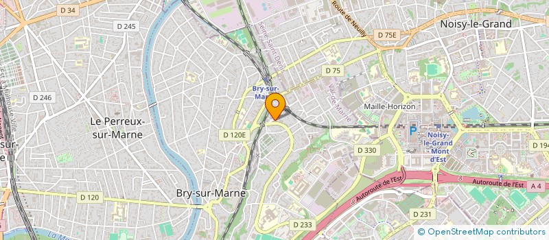 localisation de l'entreprise SCI LA POINTE à BRY-SUR-MARNE