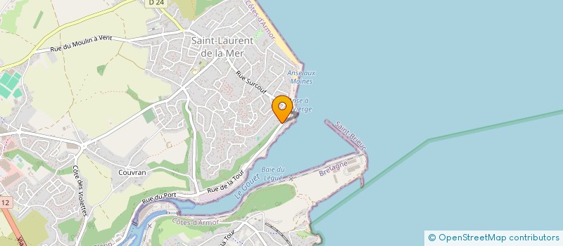 localisation de l'entreprise SCI LA POINTE A L AIGLE  PLERIN