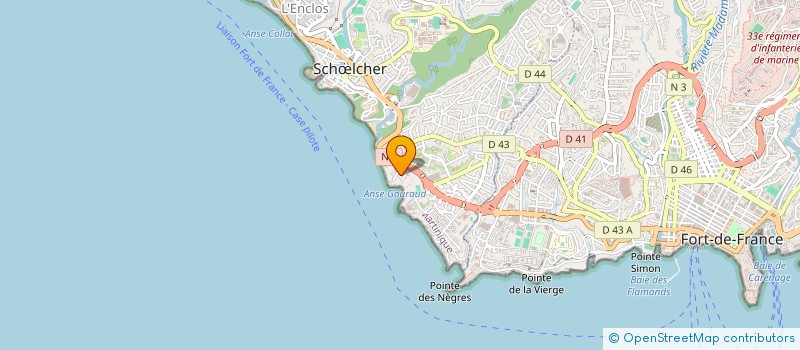 localisation de l'entreprise SCI LA POINTE COMPAGNIE à SCHŒLCHER