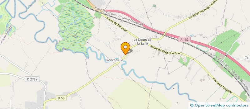 localisation de l'entreprise SCI LA POINTE SAINT MARTIN  SAINT-MARTIN-AUX-CHARTRAINS