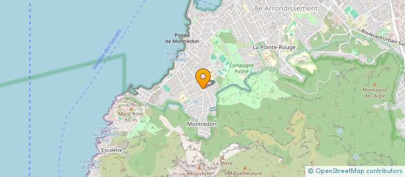 localisation de l'entreprise SCI LA POISSONNERIE à MARSEILLE