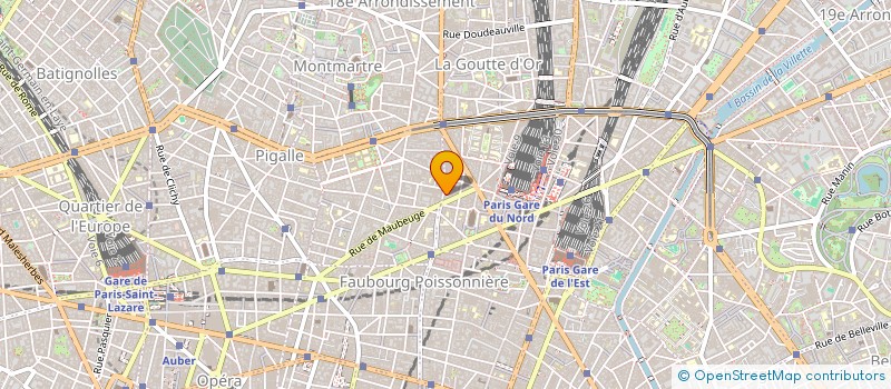 localisation de l'entreprise SCI LA POISSONNERIE  PARIS