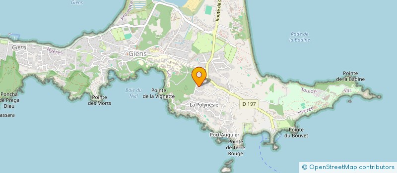 localisation de l'entreprise SCI LA POLYNESIE à HYERES