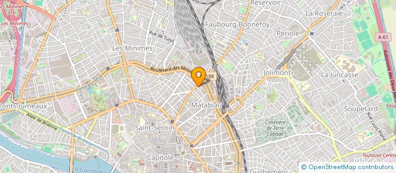 localisation de l'entreprise SCI LA POMME à TOULOUSE