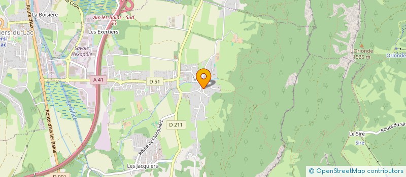 localisation de l'entreprise SCI LA POMME à MERY