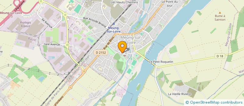 localisation de l'entreprise SCI LA POMME DE PIN à MEUNG-SUR-LOIRE
