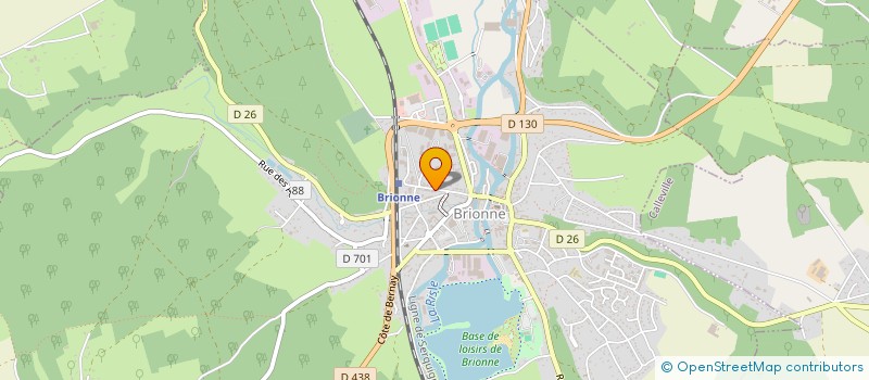 localisation de l'entreprise SCI LA POMMERAIE  BRIONNE