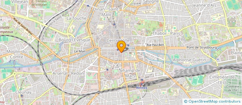 localisation de l'entreprise SCI LA POMMERAIS  RENNES