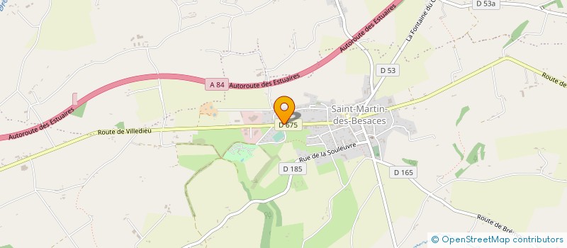 localisation de l'entreprise SCI LA POMMERAYE à SOULEUVRE EN BOCAGE