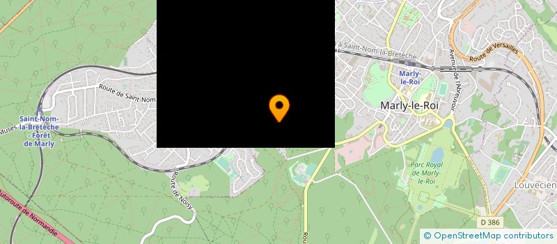 localisation de l'entreprise SCI LA POMPEIENNE  MARLY-LE-ROI