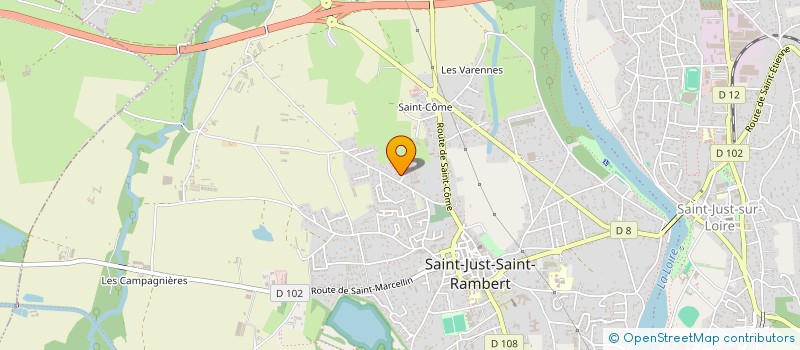 localisation de l'entreprise SCI LA PONTRAMBERTOISE  SAINT-JUST-SAINT-RAMBERT
