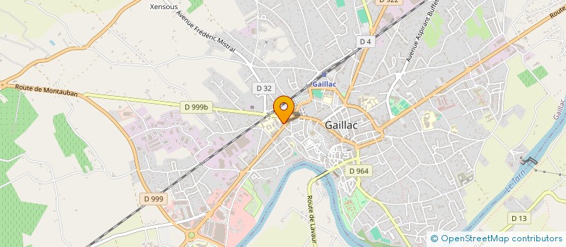 localisation de l'entreprise SCI LA PORTANELLE à GAILLAC