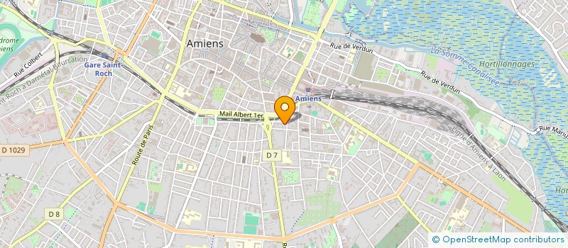 localisation de l'entreprise SCI LA PORTE DE JULES VERNE à AMIENS