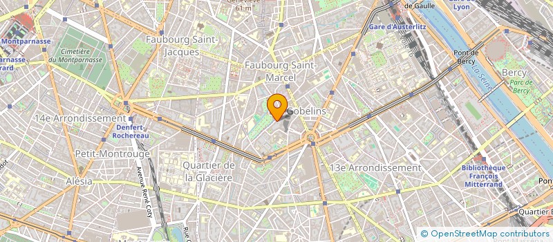 localisation de l'entreprise SCI LA PORTE DOREE  PARIS