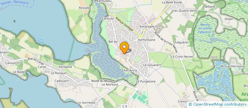 localisation de l'entreprise SCI LA POSTE à SENE