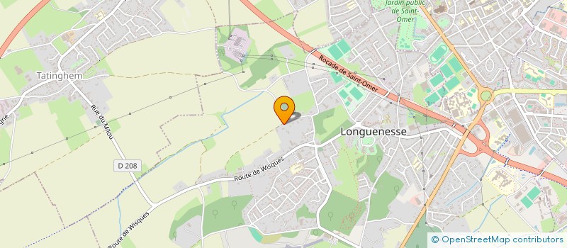 localisation de l'entreprise SCI LA POSTE  SAINT-OMER