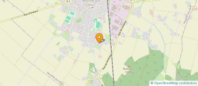 localisation de l'entreprise SCI LA POTERNE à NEUVILLE-AUX-BOIS