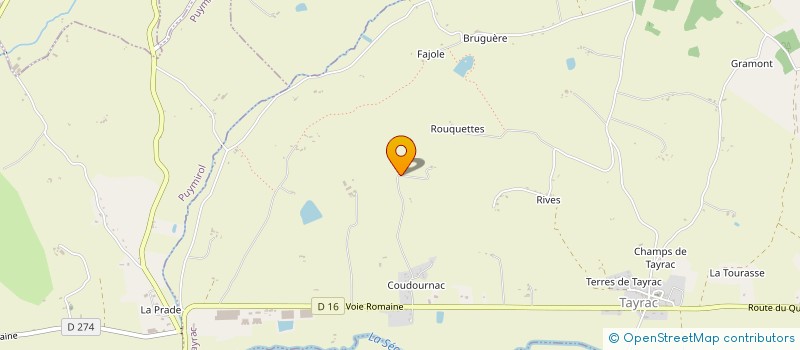 localisation de l'entreprise SCI LA POULINIERE  TAYRAC