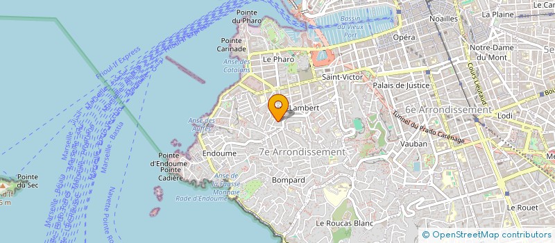 localisation de l'entreprise SCI LA POUSTERLE à MARSEILLE