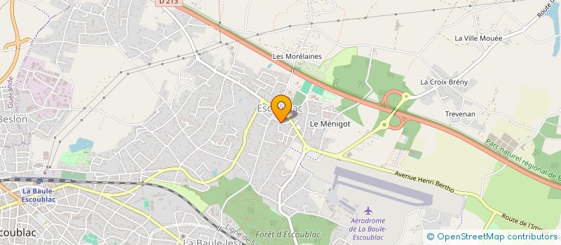 localisation de l'entreprise SCI LA PRACM à LA BAULE-ESCOUBLAC