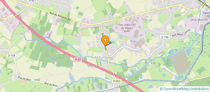 localisation de l'entreprise SCI LA PRADE à MILLONFOSSE