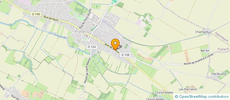 localisation de l'entreprise SCI LA PRAHECQUOISE  PRAHECQ