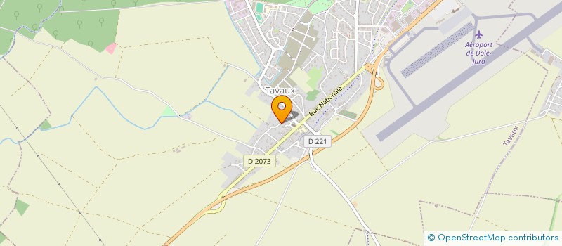 localisation de l'entreprise SCI LA PRAIRIE  TAVAUX