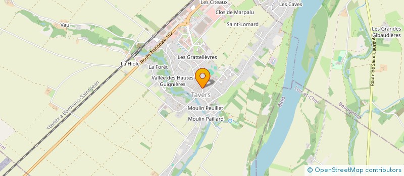 localisation de l'entreprise SCI LA PRAIRIE DE CAROLINE à TAVERS