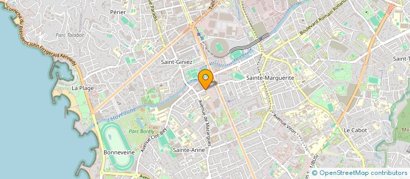 localisation de l'entreprise SCI LA PRECIEUSE à MARSEILLE