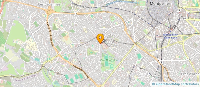 localisation de l'entreprise SCI LA PREMIERE à MONTPELLIER