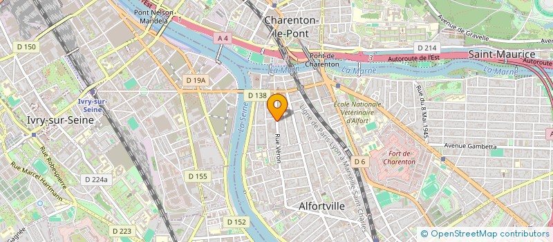 localisation de l'entreprise SCI LA PREMIERE à ALFORTVILLE