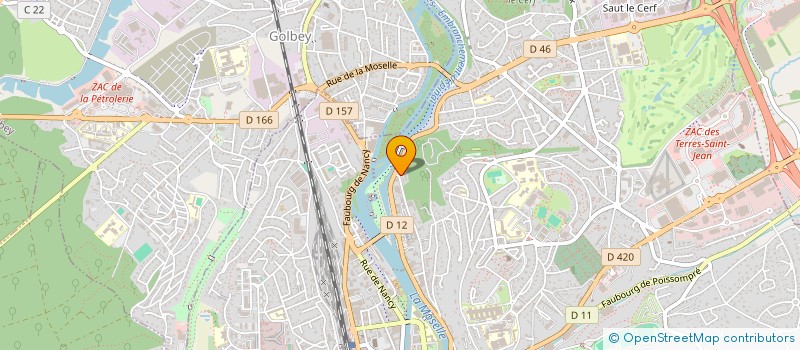 localisation de l'entreprise SCI LA PREMIERE à EPINAL