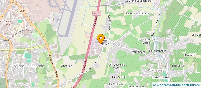 localisation de l'entreprise SCI LA PRESLE à ROCHECORBON