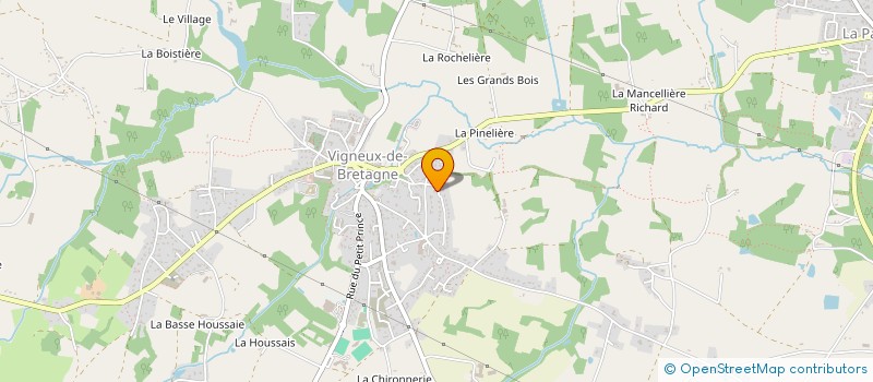 localisation de l'entreprise SCI LA PRESLE DU MAINE à VIGNEUX-DE-BRETAGNE