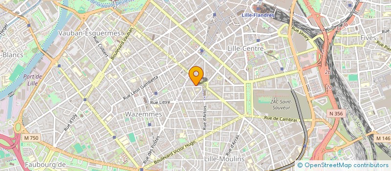 localisation de l'entreprise SCI LA PREVOTE à LILLE
