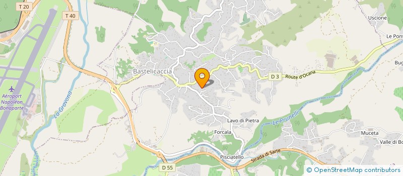 localisation de l'entreprise SCI LA PREVOTERIE à BASTELICACCIA