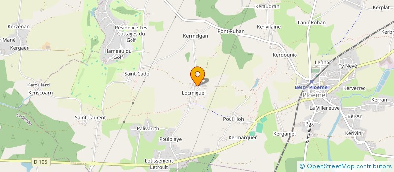 localisation de l'entreprise SCI LA PREVOTIERE  PLOEMEL