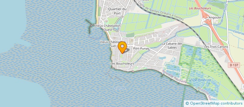 localisation de l'entreprise SCI LA PRIMAUDERIE à CHATELAILLON-PLAGE