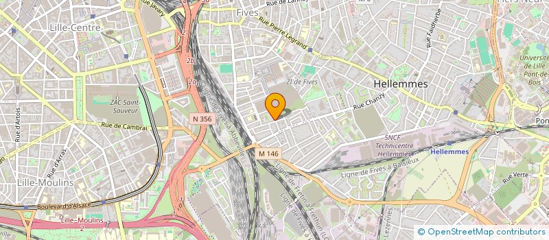localisation de l'entreprise SCI LA PRINCESSE  LILLE