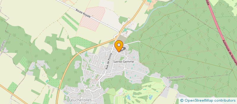 localisation de l'entreprise SCI LA PROCESSION  CAUMONT-SUR-DURANCE