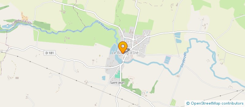 localisation de l'entreprise SCI LA PROMENADE à SEGRE-EN-ANJOU BLEU