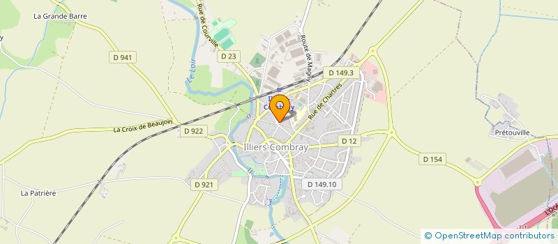 localisation de l'entreprise SCI LA PROMENADE à ILLIERS COMBRAY